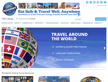 Tablet Screenshot of glutenfreepassport.com